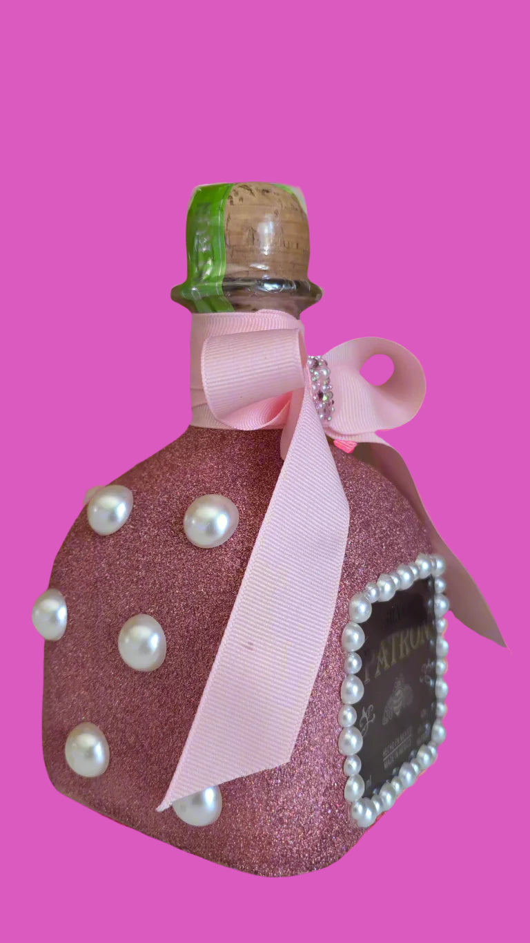 Bedazzled Patron Bottle